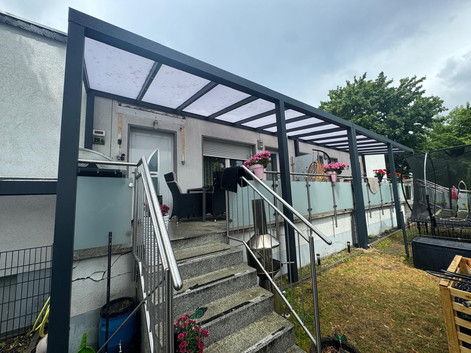Stijlvolle veranda op maat van Rhein Veranda